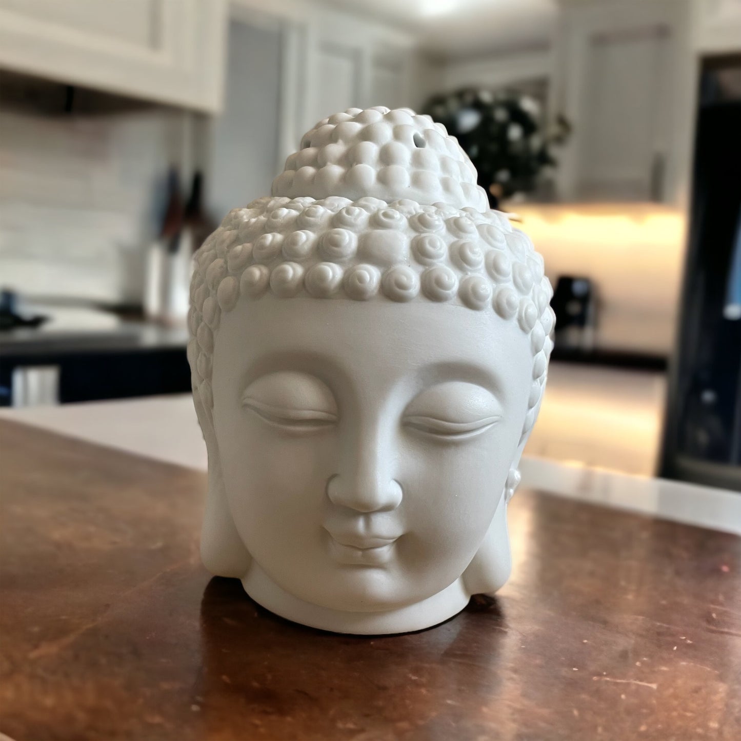 White Buddha Head Burner